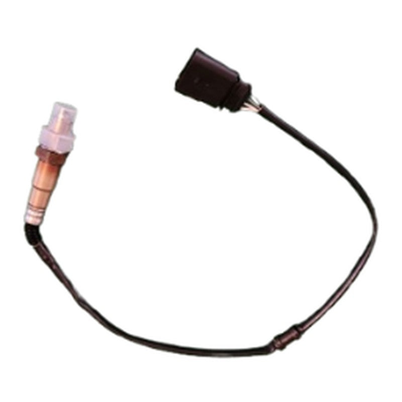 Sensor Oxígeno 4 vías conector chico negro 65 cm 06A906262M - VW Seat Audi
