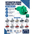 Switch Sensor Freno Stop A4 4 Pines 1c0945511a - Jetta