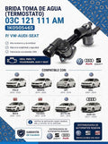 Toma Agua Tsi 03f121111a - Caddy Polo Ibiza Toledo A1 A3